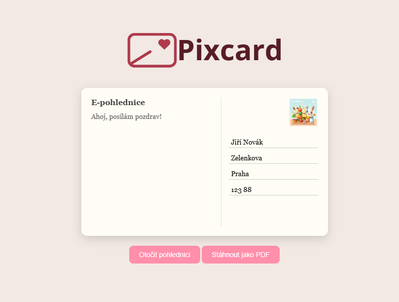 PixCard Back Editor