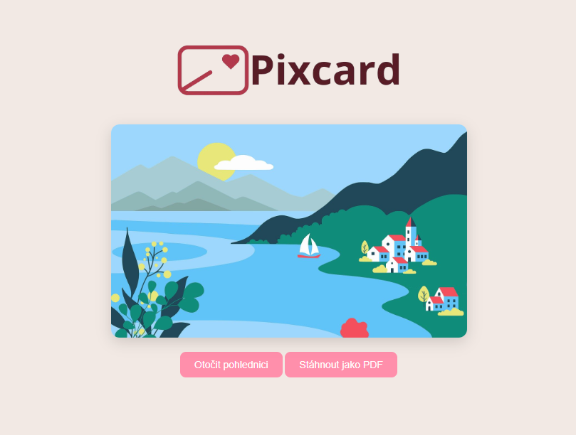 PixCard Front Design